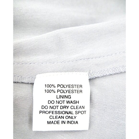 NEW! Mac Duggal Platinum Silver Gold Paisley Beaded Long Sleeve Gown SZ 6 - Picture 11 of 11